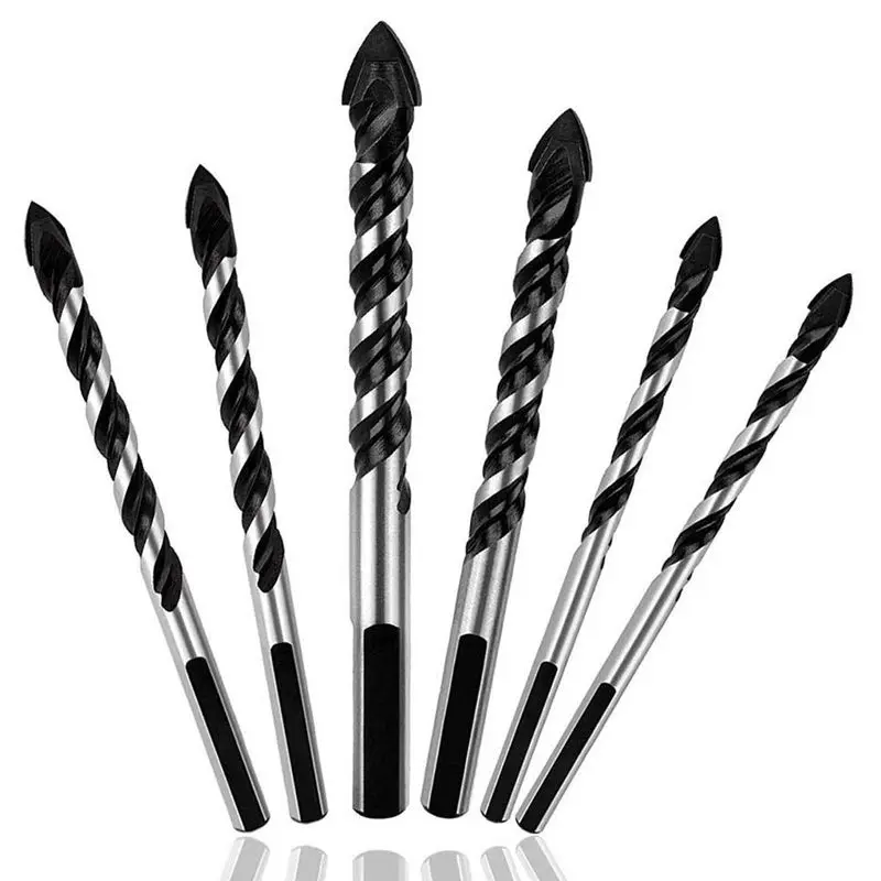 6PCS Ceramic Tile Drill Bits,Masonry Drill Bits Set for Glass, Brick, Concrete, Wood Tungsten Carbide Tip for Wall Mirror and
6PCS Ceramic Tile Drill Bits,Masonry Drill Bits Set for Glass, Brick, Concrete, Wood Tungsten Carbide Tip for Wall Mirror and