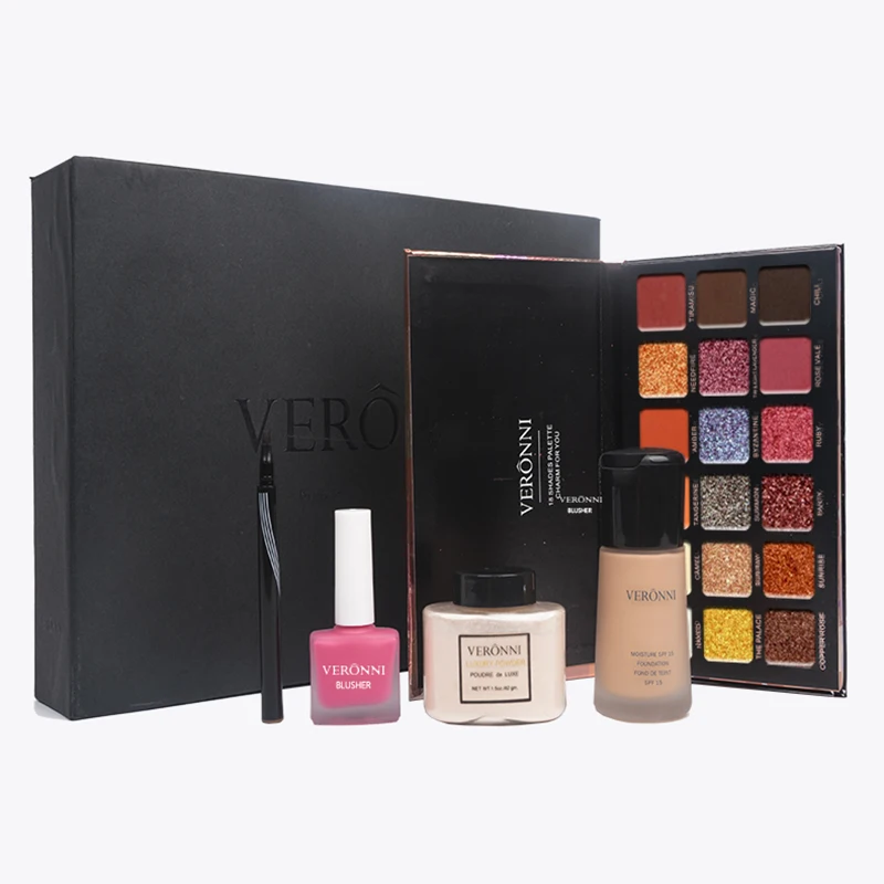 VERONNI 5Pcs Daily Use Cosmetics Makeup Sets Make Up Cosmetics Gift Set Tool Kit Makeup Gift
VERONNI 5Pcs Daily Use Cosmetics Makeup Sets Make Up Cosmetics Gift Set Tool Kit Makeup Gift
