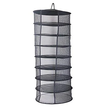2Ft 8 Layer Black Mesh Hanging Herb Drying Rack Dry Net
2Ft 8 Layer Black Mesh Hanging Herb Drying Rack Dry Net