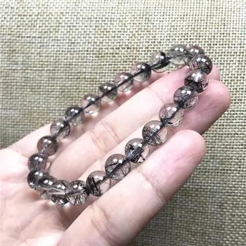 8mm Natural Black Rutilated Bracelet For Woman Man Quartz Wealth Crystal Brazil Lucky Round Beads Gemstone Stretch Jewelry AAAAA
8mm Natural Black Rutilated Bracelet For Woman Man Quartz Wealth Crystal Brazil Lucky Round Beads Gemstone Stretch Jewelry AAAAA