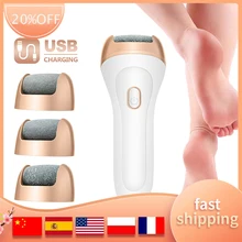 Electric Feet Callus Remover Rechargeable With 3 Grinding Heads Portable Professional Pedicure Tools Feet Care For Hard Skin
Electric Feet Callus Remover Rechargeable With 3 Grinding Heads Portable Professional Pedicure Tools Feet Care For Hard Skin
