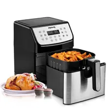 JOYOUNG Air Fryer 5.8 Quart Air Fryer Customizable Smart Cooking Programs 13-in-1 Digital Touchscreen Non-Stick Air Fryer Basket
JOYOUNG Air Fryer 5.8 Quart Air Fryer Customizable Smart Cooking Programs 13-in-1 Digital Touchscreen Non-Stick Air Fryer Basket
