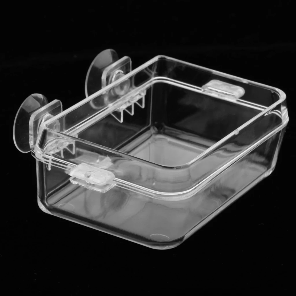 Plastic Reptile Terrarium Worm Dish Reptile Feeding Bowl Food Container Against Escaping Plastic Reptile Terrarium Worm Dish Reptile Feeding Bowl Food Container Against Escaping