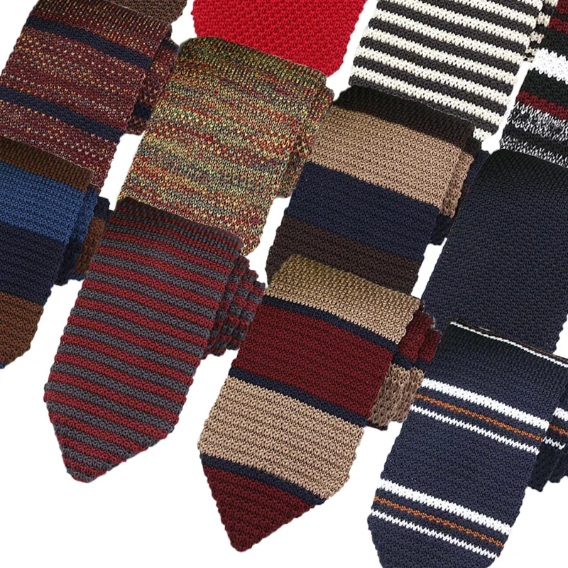 Classic 7CM Classic Mens Ties Knitted Tie Stripes Solid Formal Bridegroom Wedding Business Knit Necktie Neck tie Accessories
Classic 7CM Classic Mens Ties Knitted Tie Stripes Solid Formal Bridegroom Wedding Business Knit Necktie Neck tie Accessories