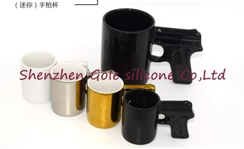 24set=48pcs Creative Gun Style Handle Ceramic Coffee Water Mug Cup 100ml Funny creative pistol shape ceramic cup ceramic cup
24set=48pcs Creative Gun Style Handle Ceramic Coffee Water Mug Cup 100ml Funny creative pistol shape ceramic cup ceramic cup