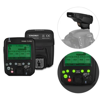 YONGNUO camera Flash Trigger Speedlite Wireless Transmitter with LCD Screen for Nikon DSLR Camera for Nikon YN862N/YN968N/YN200
YONGNUO camera Flash Trigger Speedlite Wireless Transmitter with LCD Screen for Nikon DSLR Camera for Nikon YN862N/YN968N/YN200