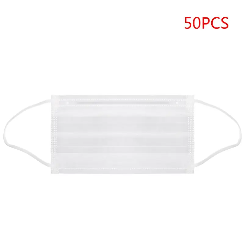 50 Pcs Face Masks Prevent Droplet Transmission Waterproof Windproof Non-woven Earloop Face Mouth Mask 3 Layers
50 Pcs Face Masks Prevent Droplet Transmission Waterproof Windproof Non-woven Earloop Face Mouth Mask 3 Layers