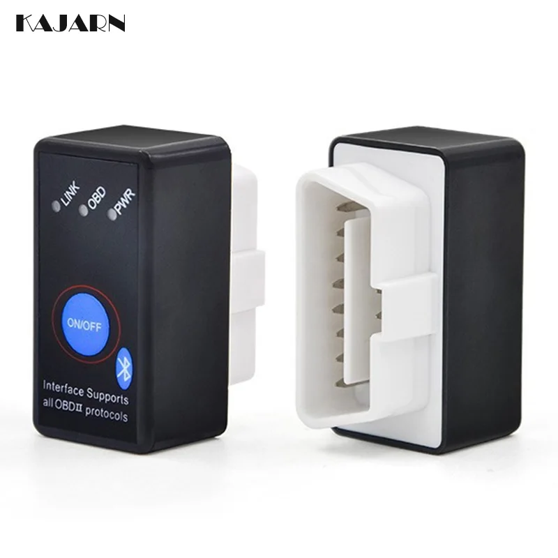 

KAJARN OBD2 ELM327 V1.5 Super Bluetooth With CD Car OBD II Fault Scanner Auto Code Readers Scan Tools Switch ELM 327 OBD 2