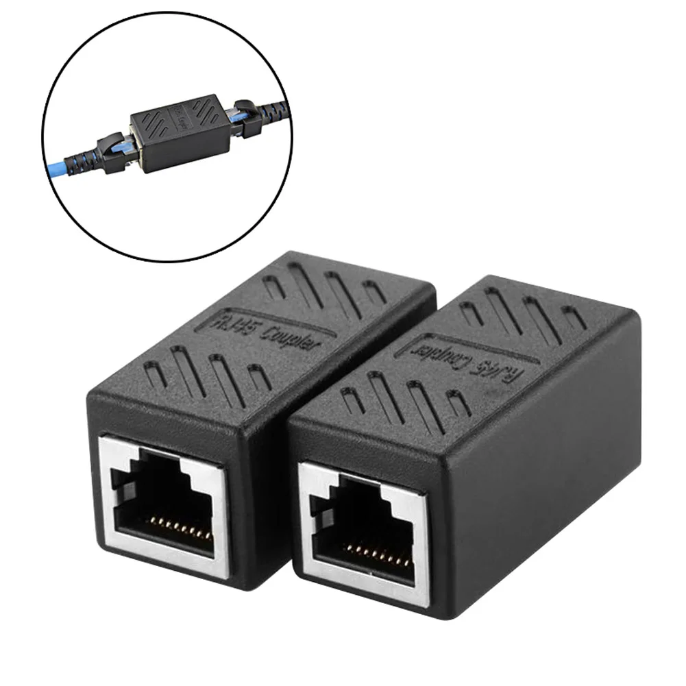 1 Pair RJ45 Female Coupler for Ethernet Cat 5/ CAT 6 LAN Ethernet Cable Extender OC-shipping
1 Pair RJ45 Female Coupler for Ethernet Cat 5/ CAT 6 LAN Ethernet Cable Extender OC-shipping