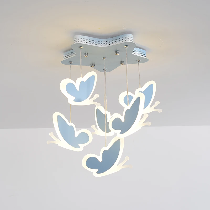 Modern Butterfly Bedroom Lamp Concise Chandelier Originality Children Room Girl Led Illuminations
Modern Butterfly Bedroom Lamp Concise Chandelier Originality Children Room Girl Led Illuminations