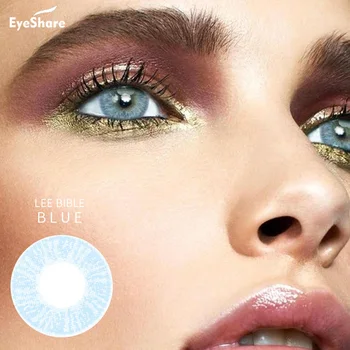 EYESHARE 2pcs/pair LEEBBLE Coloured Contact Lens Eye Color Cosmetic Contacts Lenses For Eyes Yearly Use
EYESHARE 2pcs/pair LEEBBLE Coloured Contact Lens Eye Color Cosmetic Contacts Lenses For Eyes Yearly Use