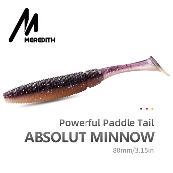 MEREDITH 3.15" Absolut Minnow Fishing Baits 3.7g 80mm 10pcs Paddle Tail Lure Wobbler Fishing Lures Artificial Fishing Soft Worm
MEREDITH 3.15" Absolut Minnow Fishing Baits 3.7g 80mm 10pcs Paddle Tail Lure Wobbler Fishing Lures Artificial Fishing Soft Worm