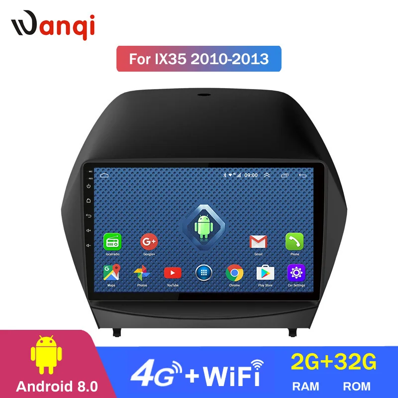 4G Lte All Netcom 9 inch wanqi 8.0 Car Radio DVD Player for Hyundai IX35 2010-2013 GPS Navigation
4G Lte All Netcom 9 inch wanqi 8.0 Car Radio DVD Player for Hyundai IX35 2010-2013 GPS Navigation