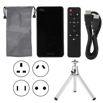 Portable DLP HD for Android 7.1 Bluetooth WiFi Projector Black with Remote Control 110-240V 1+8g/2+16g
Portable DLP HD for Android 7.1 Bluetooth WiFi Projector Black with Remote Control 110-240V 1+8g/2+16g