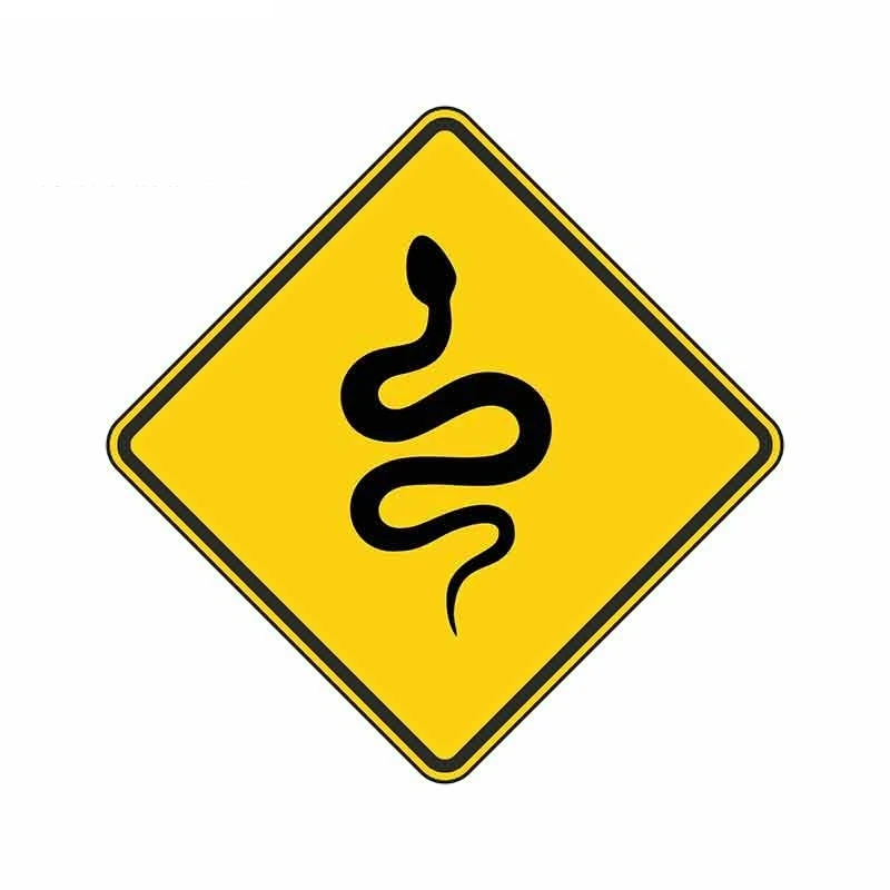 SZWL Creative Snake Warning Sticker Car Bumper Decal Caution Yellow Hunting Forest Gun Hunt Car Stickers PVC,13cm*13cm
SZWL Creative Snake Warning Sticker Car Bumper Decal Caution Yellow Hunting Forest Gun Hunt Car Stickers PVC,13cm*13cm