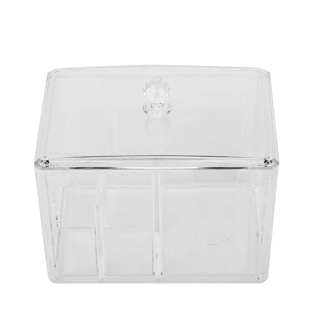 Double Grid Cotton Pad Storage Box Smooth Transparent Makeup Cosmetics Organizer For Storing Cotton Swabs Cotton Pad
Double Grid Cotton Pad Storage Box Smooth Transparent Makeup Cosmetics Organizer For Storing Cotton Swabs Cotton Pad