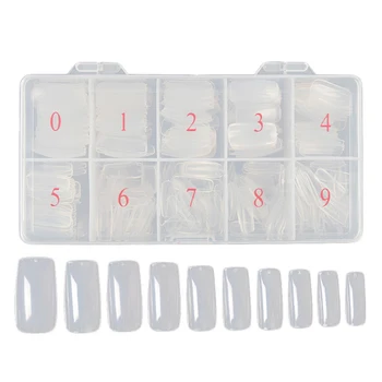 500Pcs/Box Artificial Nails Transparent Half/Full Cover/French Nail Art Tips Acrylic UV Gel DIY Tools HJL2019
500Pcs/Box Artificial Nails Transparent Half/Full Cover/French Nail Art Tips Acrylic UV Gel DIY Tools HJL2019