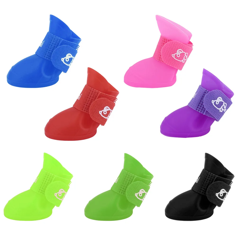 High Qualily Creative Design Pet Dogs Lovely Comfortable Waterproof PVC Boots Fashionable Type Soft Rain Shoes For Small Dogs
High Qualily Creative Design Pet Dogs Lovely Comfortable Waterproof PVC Boots Fashionable Type Soft Rain Shoes For Small Dogs