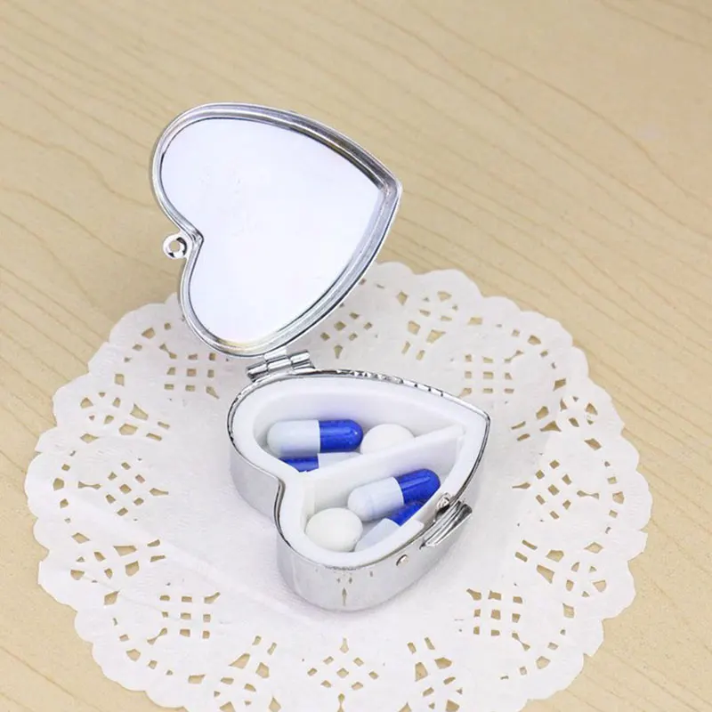 Portable Metal Small Cases Round Tablet Pill Boxes Holder Effective use of space Advantageous Container Medicine Case
Portable Metal Small Cases Round Tablet Pill Boxes Holder Effective use of space Advantageous Container Medicine Case