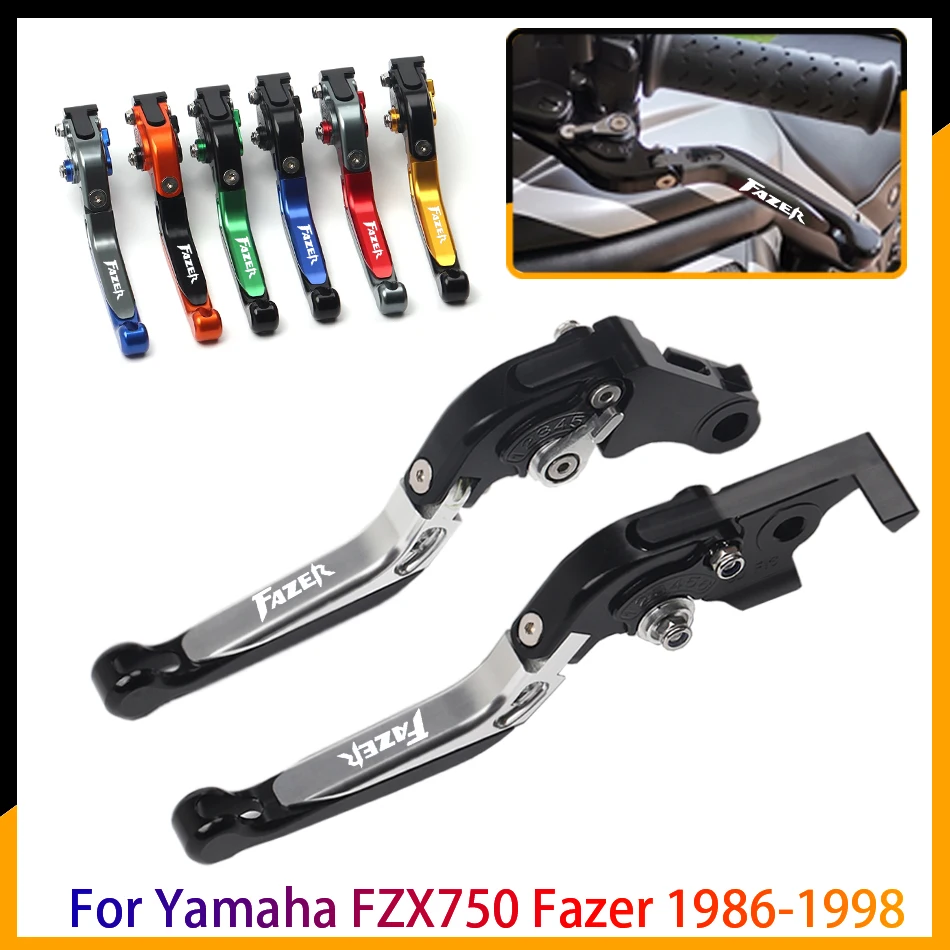For Yamaha FZX750 FZX 750 Fazer 1986-1998 1997 With Logo 20 Color Motorcycle CNC Aluminum Folding Extendable Brake Clutch Levers
For Yamaha FZX750 FZX 750 Fazer 1986-1998 1997 With Logo 20 Color Motorcycle CNC Aluminum Folding Extendable Brake Clutch Levers