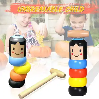 1set Immortal Daruma Unbreakable Wooden Man Toy Tricks Close-up Stage Props Comedy Fun Toy Accessory
1set Immortal Daruma Unbreakable Wooden Man Toy Tricks Close-up Stage Props Comedy Fun Toy Accessory