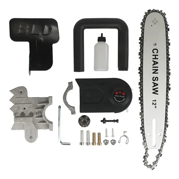 Electric Chainsaw Bracket Set Woodworking Tool M10 M14 M16 Upgrade 11.5Inch Changed Chain Saw Part 100 125 150 for Angle Grinder 
Electric Chainsaw Bracket Set Woodworking Tool M10 M14 M16 Upgrade 11.5Inch Changed Chain Saw Part 100 125 150 for Angle Grinder