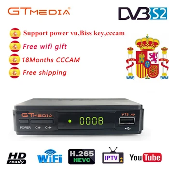 TheNew Arrival GTMEDIA V7S hdSpain 7 Cline CCcam sks iks satellite receiver DVB-S2 DVB-T2 Satellite TV Combo Receptor Satellite
TheNew Arrival GTMEDIA V7S hdSpain 7 Cline CCcam sks iks satellite receiver DVB-S2 DVB-T2 Satellite TV Combo Receptor Satellite