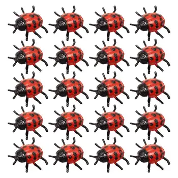 25 PCS Ladybug Toy PVC Small Durable Simulation Ladybug Tricky Props Scary Insect Toy Ladybug Model for Decoration Halloween
25 PCS Ladybug Toy PVC Small Durable Simulation Ladybug Tricky Props Scary Insect Toy Ladybug Model for Decoration Halloween