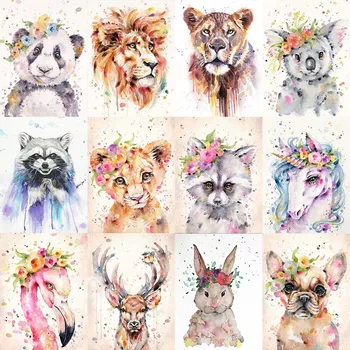 5D DIY Diamond Painting Animal Deer Lion Tiger Full Square Diamond Embroidery Picture of Rhinestone Mosaic Gift Home Decor
5D DIY Diamond Painting Animal Deer Lion Tiger Full Square Diamond Embroidery Picture of Rhinestone Mosaic Gift Home Decor