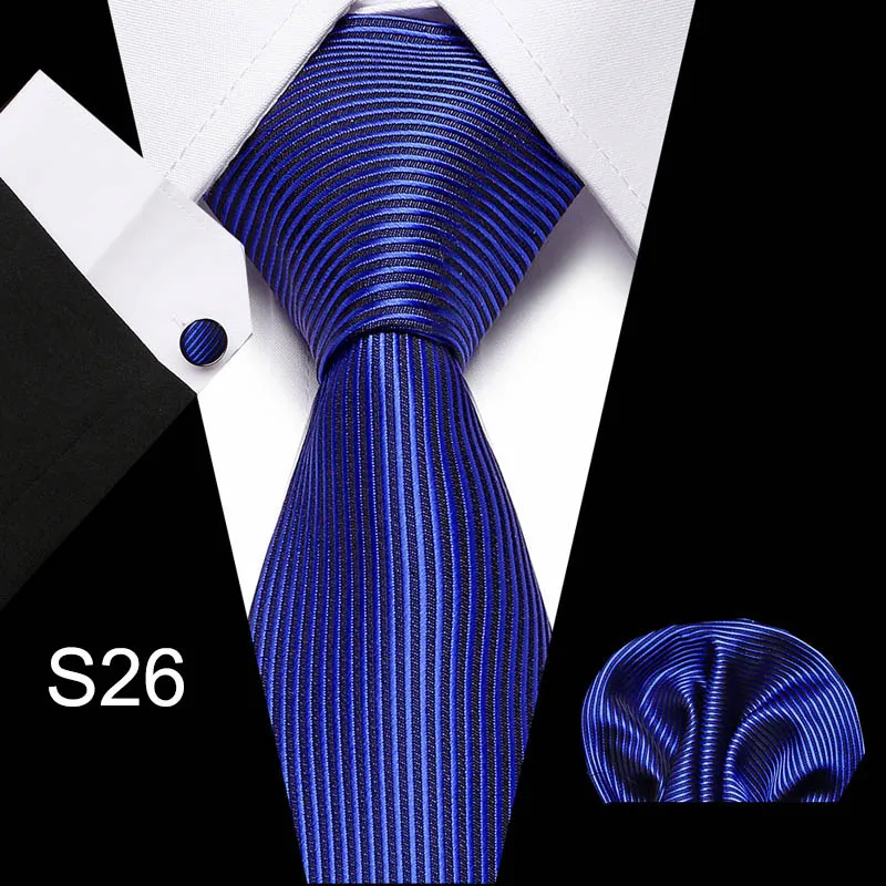 Wedding Men's Tie Handkerchief Cuffink Necktie Set Jacquard Woven 7.5 cm 100% Silk Red Soild Necktie Accessories Luxury Bow Tie Wedding Men's Tie Handkerchief Cuffink Necktie Set Jacquard Woven 7.5 cm 100% Silk Red Soild Necktie Accessories Luxury Bow Tie