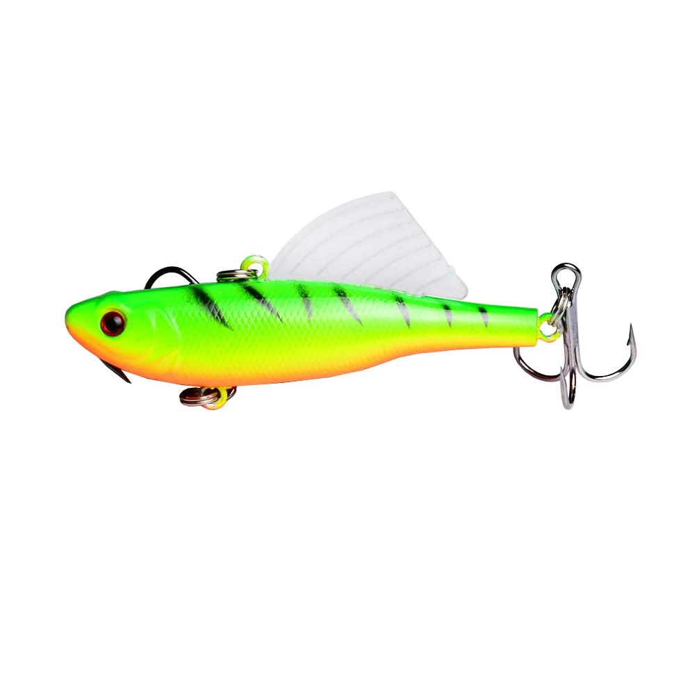 1pcs Minnow Fishing Lure 6.5cm 18g Winter Sea Hard Fishing Lure VIB Bait With Lead Inside Diving Swivel Jig Wing Wobbler
1pcs Minnow Fishing Lure 6.5cm 18g Winter Sea Hard Fishing Lure VIB Bait With Lead Inside Diving Swivel Jig Wing Wobbler