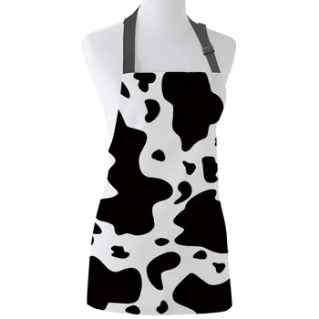 Black White Graffiti Cow Spot Print Apron Print Unisex Kitchen Bib with Adjustable Neck for Cooking Gardening
Black White Graffiti Cow Spot Print Apron Print Unisex Kitchen Bib with Adjustable Neck for Cooking Gardening