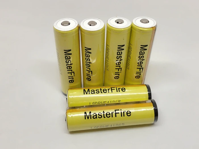 MasterFire 10pcs/lot HE4 Chem 18650 ICR18650HE4 20A discharge lithium battery cell 2500mah protected batteries with PCB for LG
MasterFire 10pcs/lot HE4 Chem 18650 ICR18650HE4 20A discharge lithium battery cell 2500mah protected batteries with PCB for LG