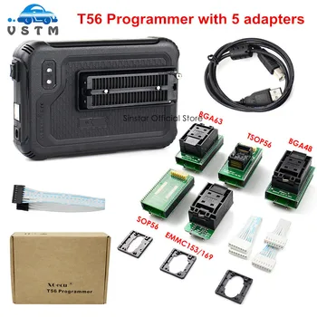 XGecu T56 Programmer 56 Pin Drivers ISP Support 20000+ ICs for PIC/NAND Flash/EMMC TSOP48/TSOP56/BGA48/63/64/100/153/162/169/221
XGecu T56 Programmer 56 Pin Drivers ISP Support 20000+ ICs for PIC/NAND Flash/EMMC TSOP48/TSOP56/BGA48/63/64/100/153/162/169/221