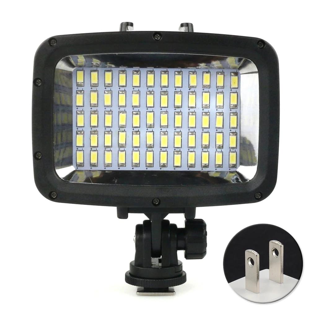 Diving POV Flash 40m Photography 60 LED Super Bright Dimmable Fill Light Underwater Waterproof For GoPro
Diving POV Flash 40m Photography 60 LED Super Bright Dimmable Fill Light Underwater Waterproof For GoPro