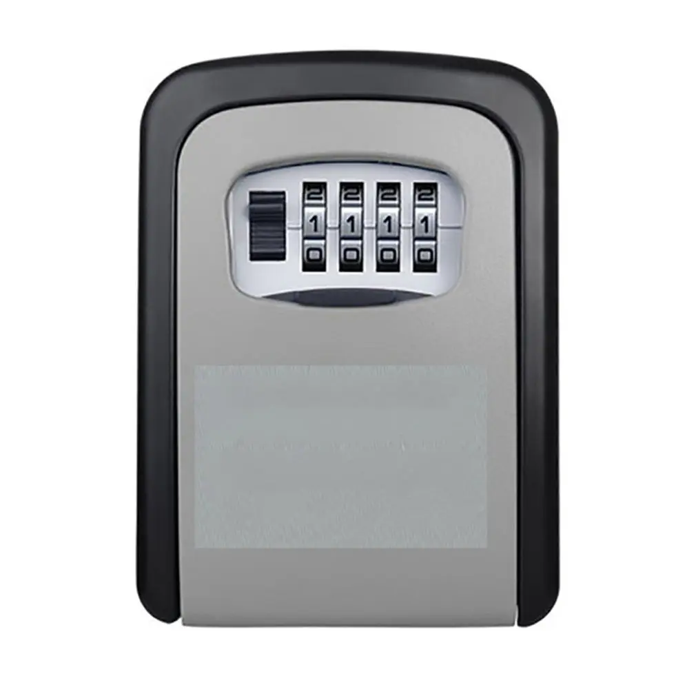 New Key Lock Box Wall Mounted Aluminum alloy Key Safe Box Weatherproof 4 Digit Combination Key Storage Lock Box Indoor Outdoo
New Key Lock Box Wall Mounted Aluminum alloy Key Safe Box Weatherproof 4 Digit Combination Key Storage Lock Box Indoor Outdoo