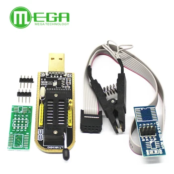 CH341A 24 25 Series EEPROM Flash BIOS USB Programmer Module + SOIC8 SOP8 Test Clip For EEPROM 93CXX / 25CXX / 24CXX DIY KIT
CH341A 24 25 Series EEPROM Flash BIOS USB Programmer Module + SOIC8 SOP8 Test Clip For EEPROM 93CXX / 25CXX / 24CXX DIY KIT