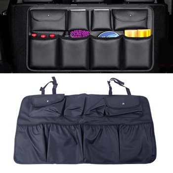 DWCX High Quality PU Leather Car Trunk Multi-Use 8 Pocket Seat Back Organizers Storage Hang Bag Black
DWCX High Quality PU Leather Car Trunk Multi-Use 8 Pocket Seat Back Organizers Storage Hang Bag Black