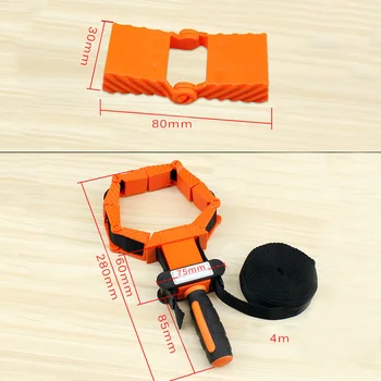 2pcs Woodworking Frame Multifunctional Rapid Corner Clamp 4m Nylon Straps Woodworking Hand Tool Angle Clamps Pipe Clamp
2pcs Woodworking Frame Multifunctional Rapid Corner Clamp 4m Nylon Straps Woodworking Hand Tool Angle Clamps Pipe Clamp