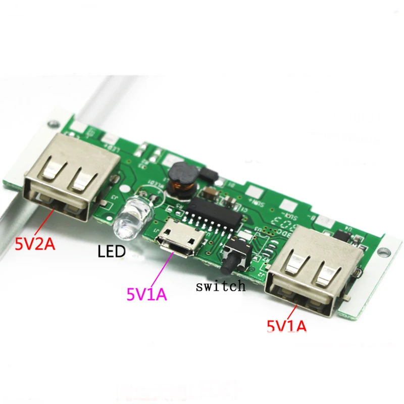 Solar Panel 5V 1A 2A Power Bank Charger Booster Module Charging Circuit Board Step Up Boost Power Supply Dual USB Output DIY KIT
Solar Panel 5V 1A 2A Power Bank Charger Booster Module Charging Circuit Board Step Up Boost Power Supply Dual USB Output DIY KIT