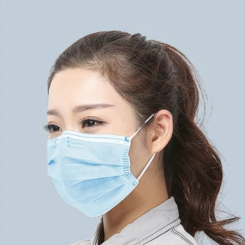 20/40pcs Three-layer Non Woven Disposable Face Protective Mask Respirator Mask Earloop Anti-spittle Splash Dust Proof Mouth Mask
20/40pcs Three-layer Non Woven Disposable Face Protective Mask Respirator Mask Earloop Anti-spittle Splash Dust Proof Mouth Mask