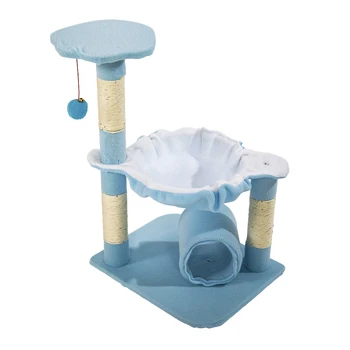 28" Stable Cute Sisal Cat Climb Holder Cat Tower Lamb Blue Cat Toy Fashion Pet Tower Shelf Creative Pet Supplies
28" Stable Cute Sisal Cat Climb Holder Cat Tower Lamb Blue Cat Toy Fashion Pet Tower Shelf Creative Pet Supplies