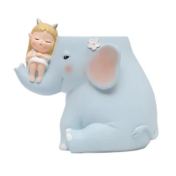 Resin Craft Succulent Plant Vase Animal Bonsai Pot Flowerpot Elephant Bear Rabbit Planter Pot For Home Decor
Resin Craft Succulent Plant Vase Animal Bonsai Pot Flowerpot Elephant Bear Rabbit Planter Pot For Home Decor