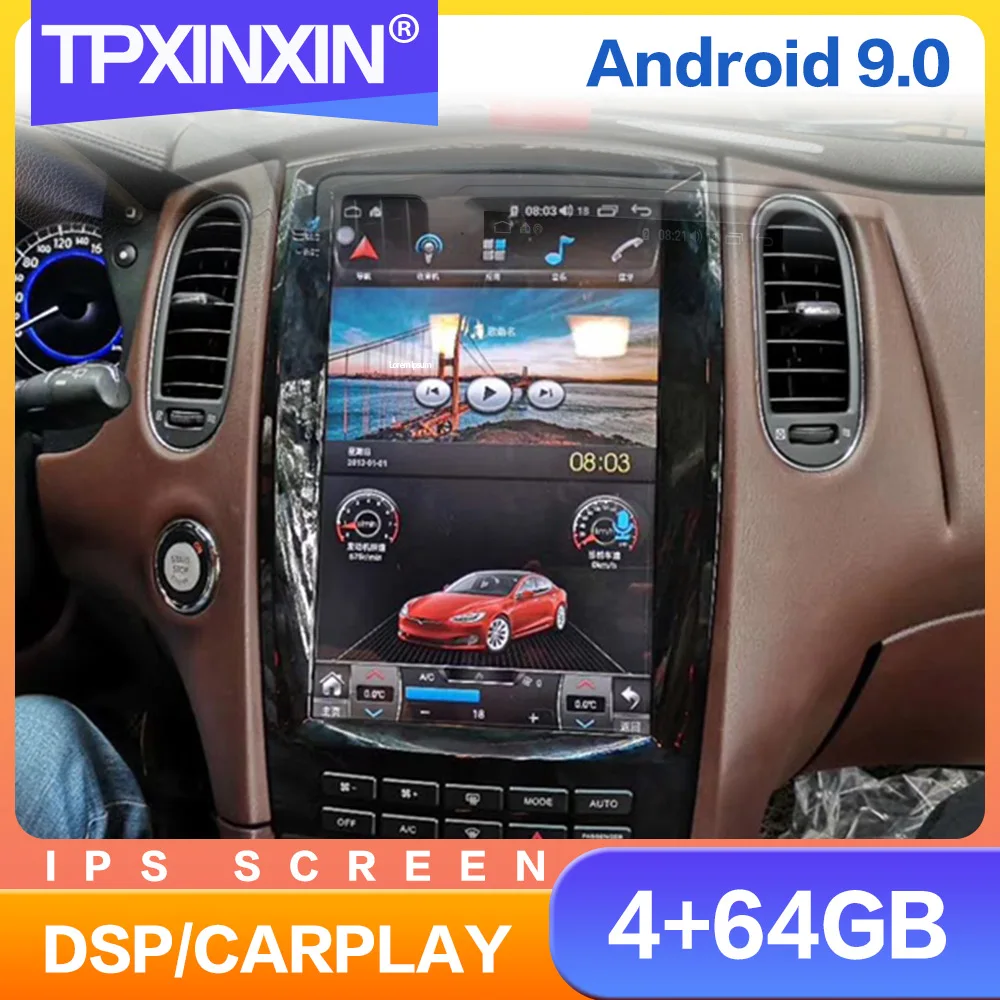 Android PX6 Tesla Style Screen Car Radio For Infiniti Q50 2015 - 2018 Multimedia Auto Video Player Navigation Stereo GPS 2din
Android PX6 Tesla Style Screen Car Radio For Infiniti Q50 2015 - 2018 Multimedia Auto Video Player Navigation Stereo GPS 2din