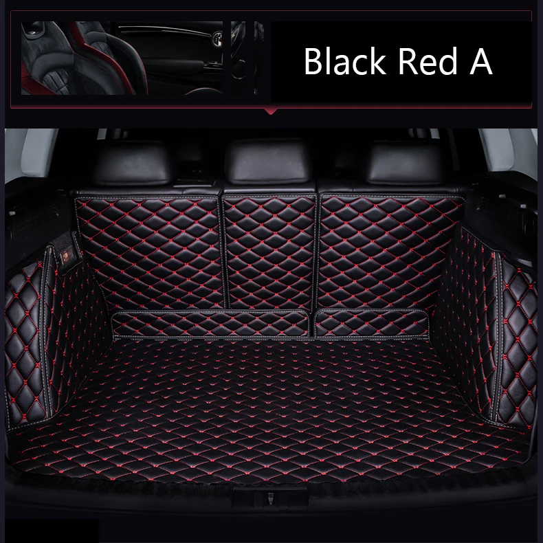 Custom fit car trunk mats for Toyota Crown 12th 13th 14th generation 6D heavy duty car-styling rugs carpet floor liners(2005-) |