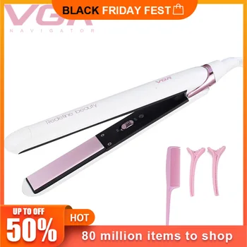 Straightening Irons Fast Warm-up Thermal thermostatic Professional Ceramic glaze PTC Heating Plate Hair Straightener
Straightening Irons Fast Warm-up Thermal thermostatic Professional Ceramic glaze PTC Heating Plate Hair Straightener