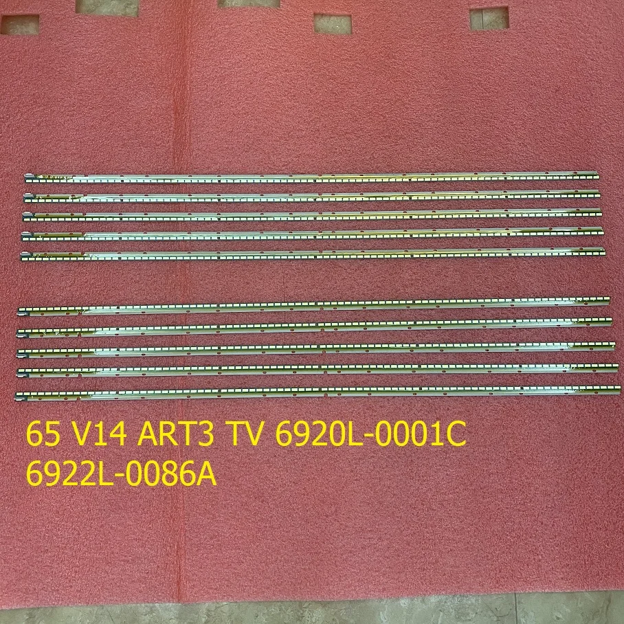5 комплектов = 10 шт. светодиодных лент для подсветки телевизора 65UB950V LC650EQD(FG)(F2) 65 V14 ART3 6920L-0001C 6922L-0086A 6916L-1747A 1748A
5 комплектов = 10 шт. светодиодных лент для подсветки телевизора 65UB950V LC650EQD(FG)(F2) 65 V14 ART3 6920L-0001C 6922L-0086A 6916L-1747A 1748A