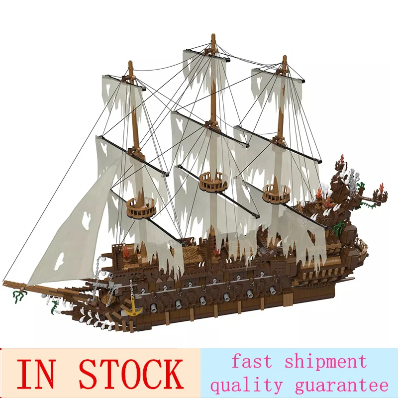 16016 MOC Movies Series 3652Pcs The Flying the Netherlands Set Building Blocks Bricks Educational Toys Model Boys Gifts
16016 MOC Movies Series 3652Pcs The Flying the Netherlands Set Building Blocks Bricks Educational Toys Model Boys Gifts