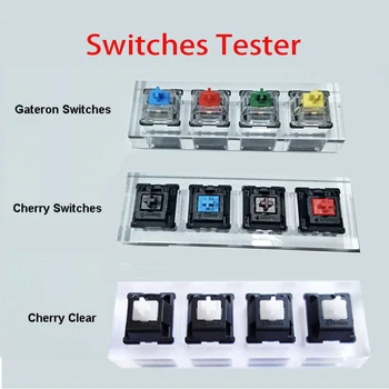 Switch Tester 4-Key for Gateron Cherry Brown Blue Green Red Black Clear Yellow Switches Test Tool
Switch Tester 4-Key for Gateron Cherry Brown Blue Green Red Black Clear Yellow Switches Test Tool