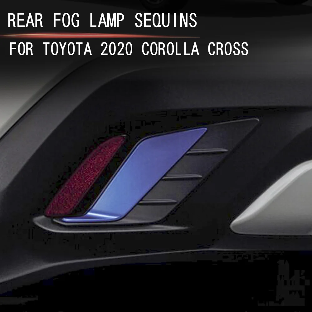 Для toyota 2020 corolla cross ABS задние противотуманные фары с блестками Strim внешние наклейки украшение автомобильные аксессуары
Для toyota 2020 corolla cross ABS задние противотуманные фары с блестками Strim внешние наклейки украшение автомобильные аксессуары